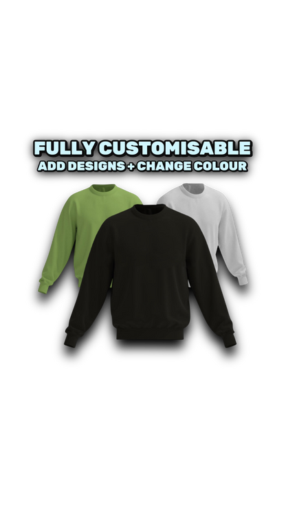 3D Sweatshirt Mock-up | OBJ File for Custom Designs