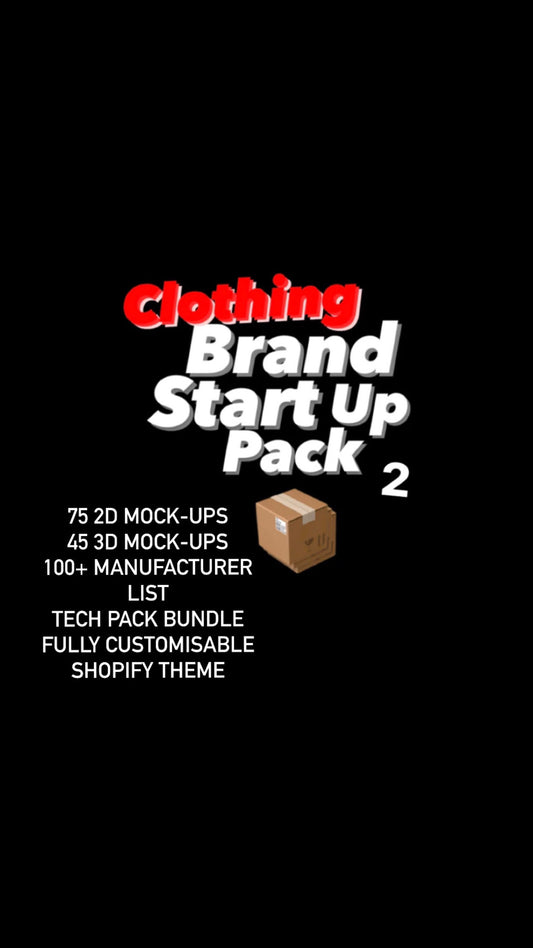 Brand Owner Advanced Pack | 2D & 3D Mockups + Shopify