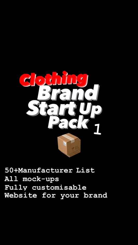 Brand Owner Starter Pack | Customizable Website & 3D Mock-ups